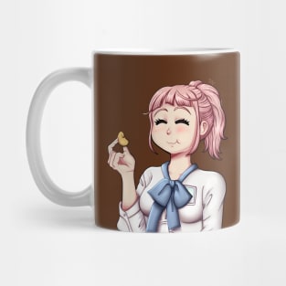 Girl & chips Mug